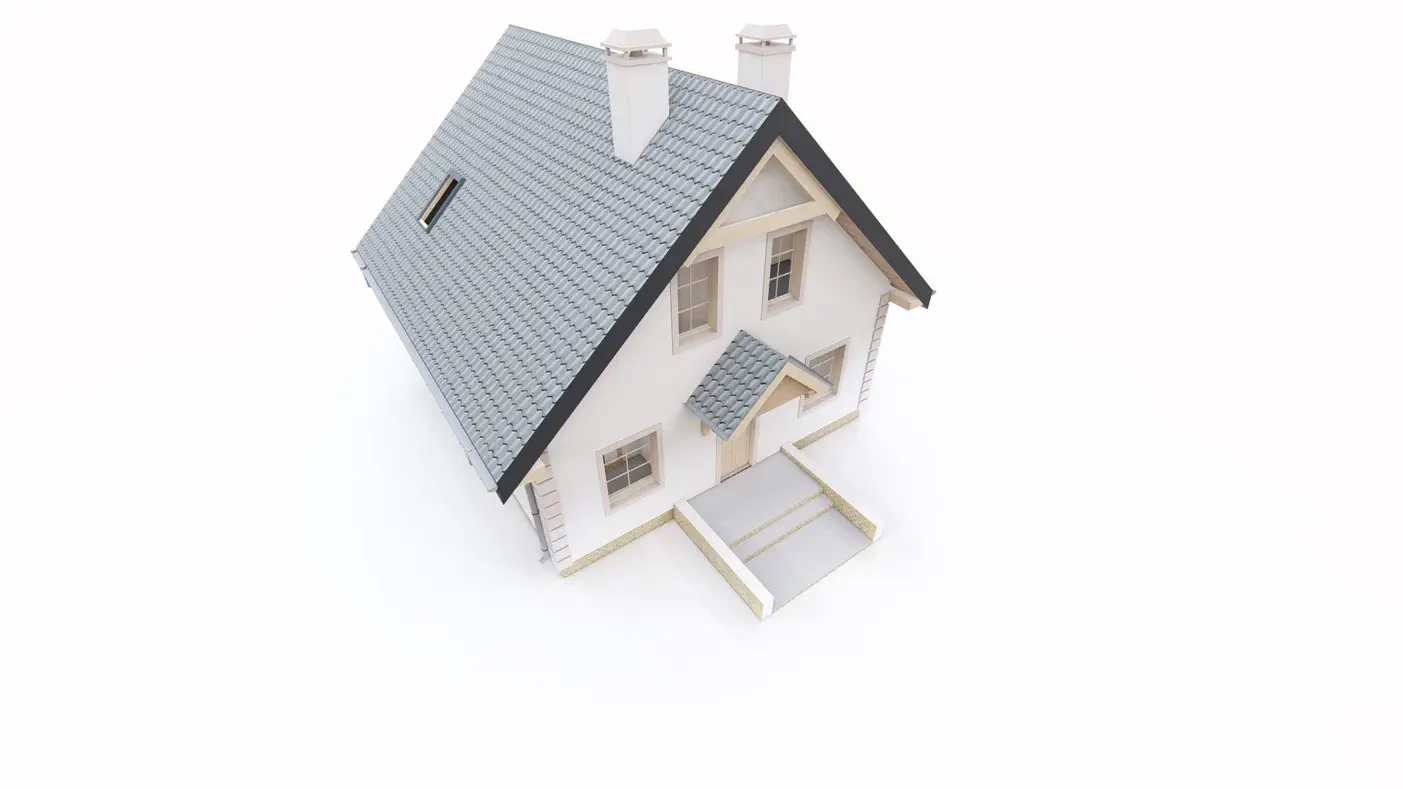 Projekt domu  - Priestranný a funkčný dom so sedlovou strechou.