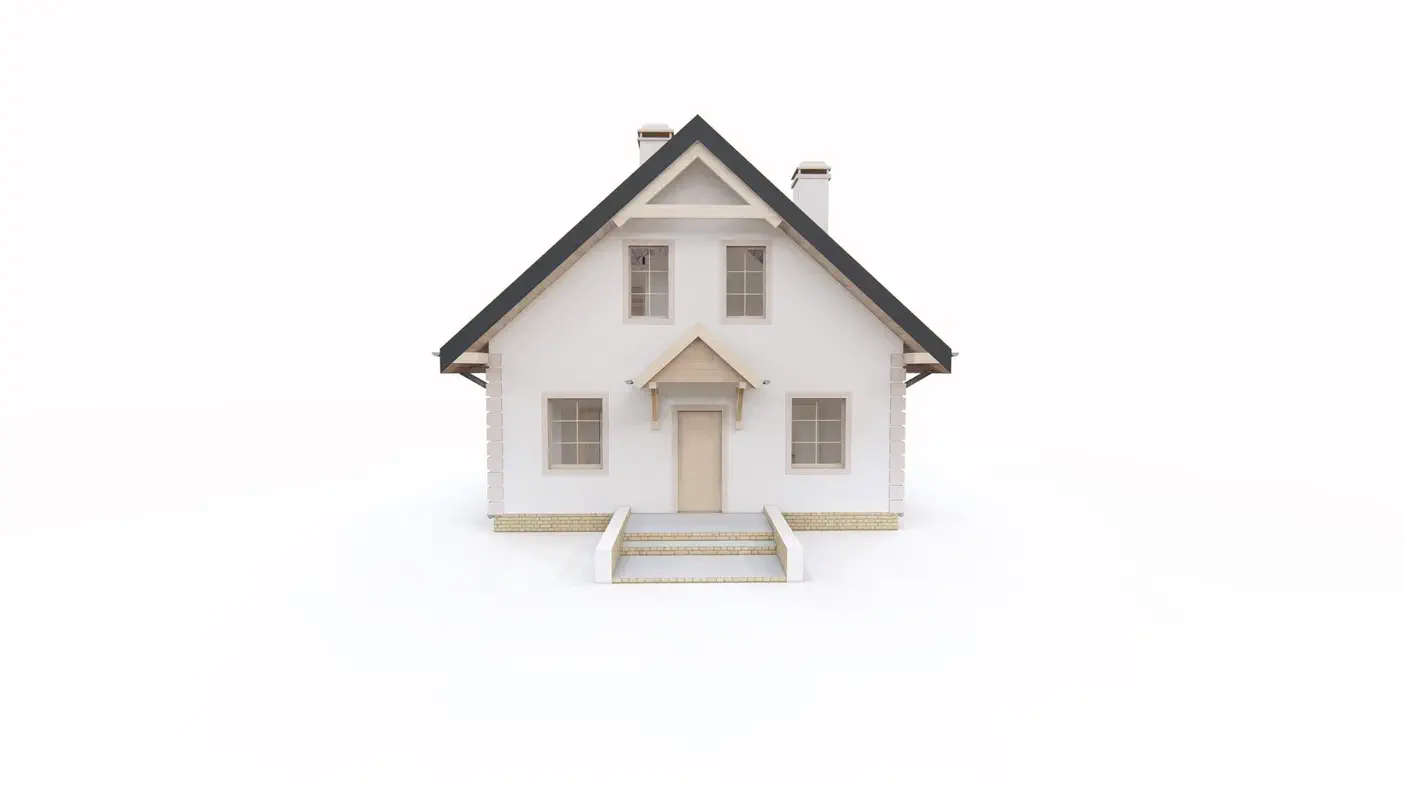 Projekt domu  - Priestranný a funkčný dom so sedlovou strechou.