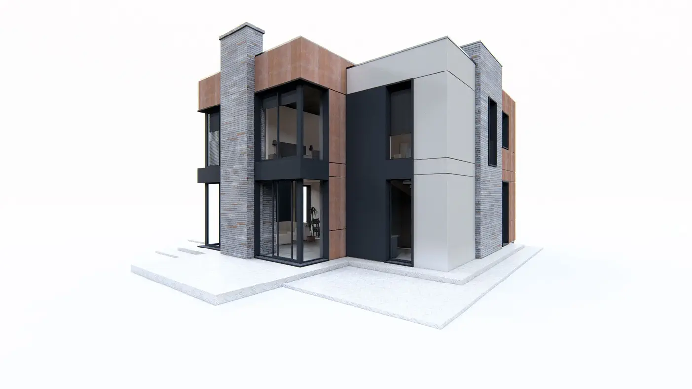 Projekt domu  - Kocka