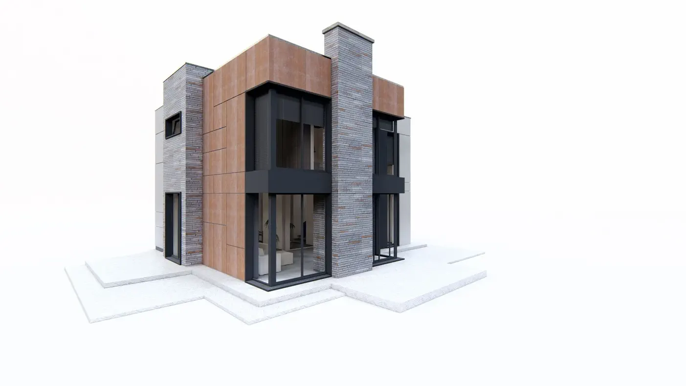 Projekt domu  - Kocka