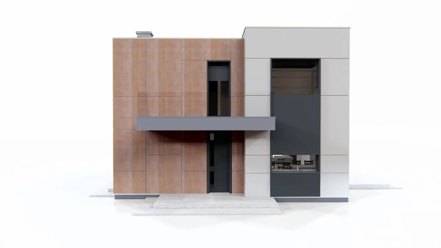 Projekt domu  - Kocka