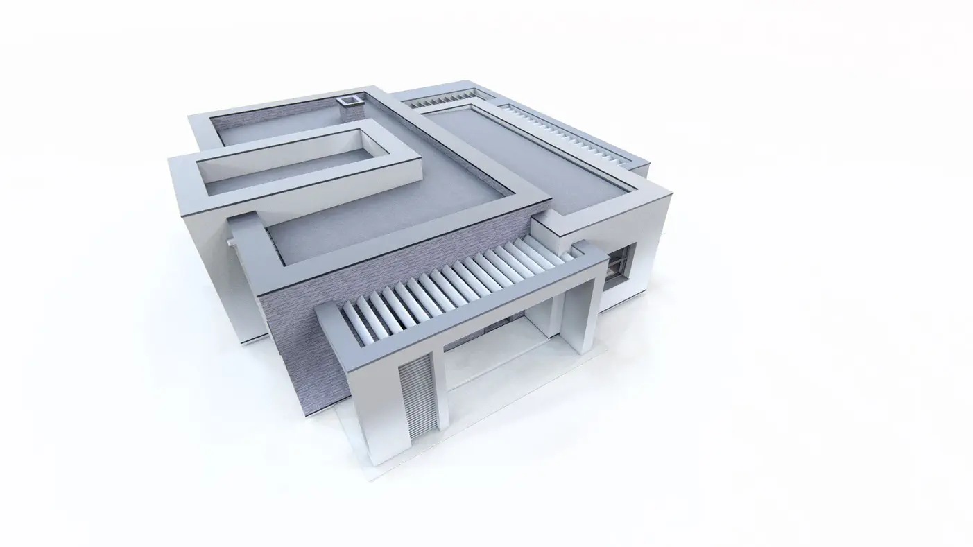 Projekt domu  - Jednoduchý prízemný dom do cca 110m2 podľa modelu Zx138