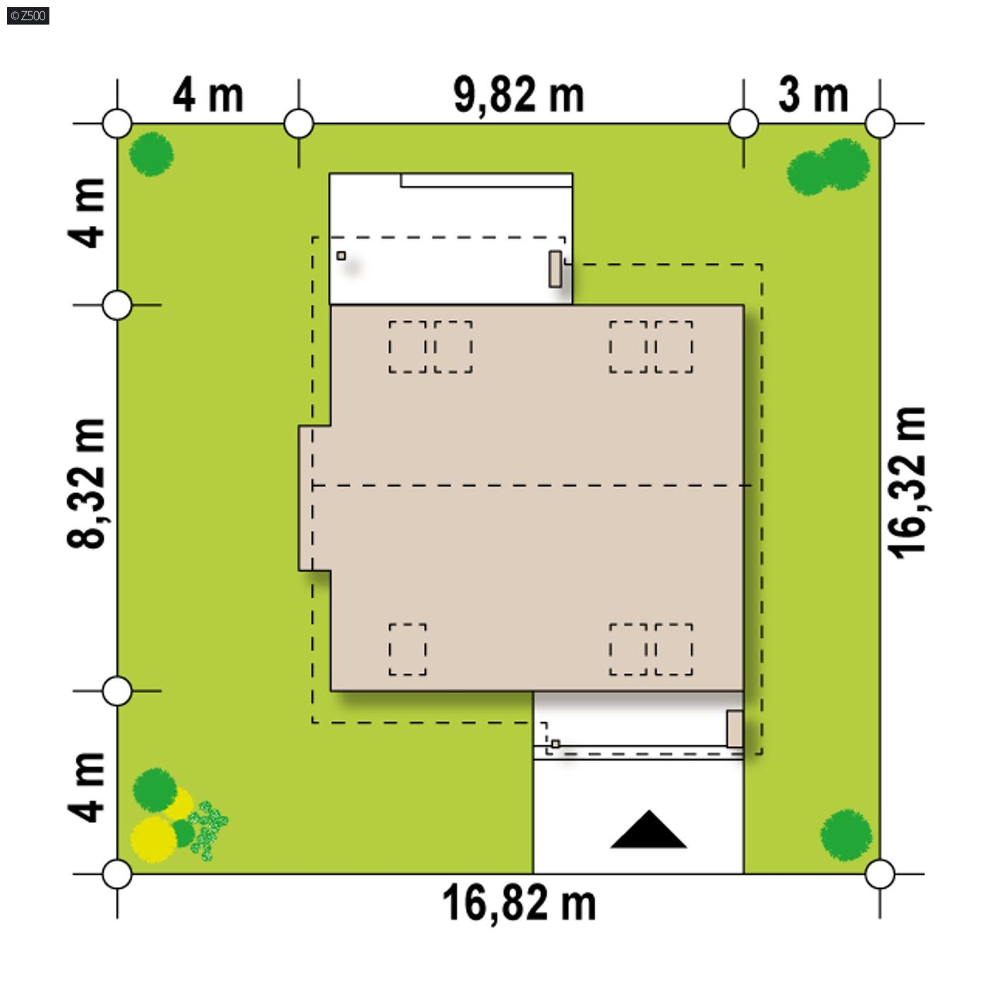 Projekt domu  - Funkčný dom s podkrovím aj pre malý pozemok.